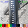 PEDAL FASTER Cycling Down Tube Seat Fork Frame Decal Cycling Bicycle Cyclist Bike